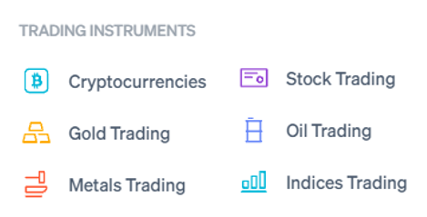 SuperForex มีสินทรัพย์ให้ลูกค้าได้เลือกเทรดมากมาย