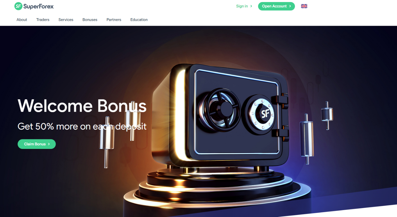 Welcome Bonus superforex