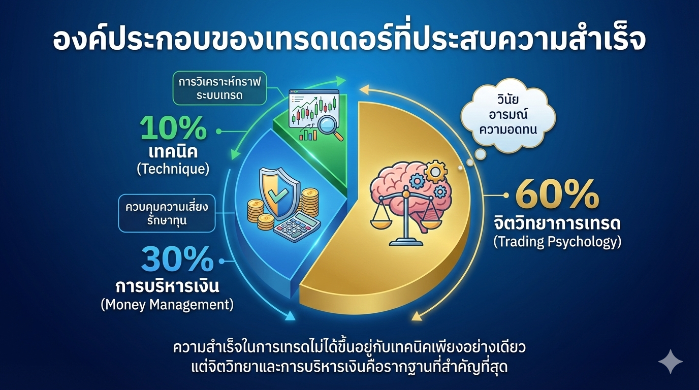 องค์ประกอบของเทรดเดอร์ที่ประสบความสำเร็จ